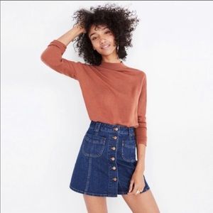 Madewell Jean skirt